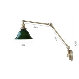 Modern Vägglampa Med Glasskärm