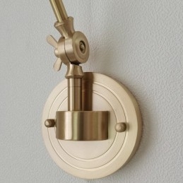Modern Vägglampa Med Glasskärm