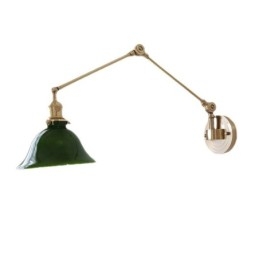 Modern Vägglampa Med Glasskärm