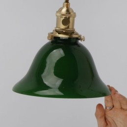 Modern Vägglampa Med Glasskärm