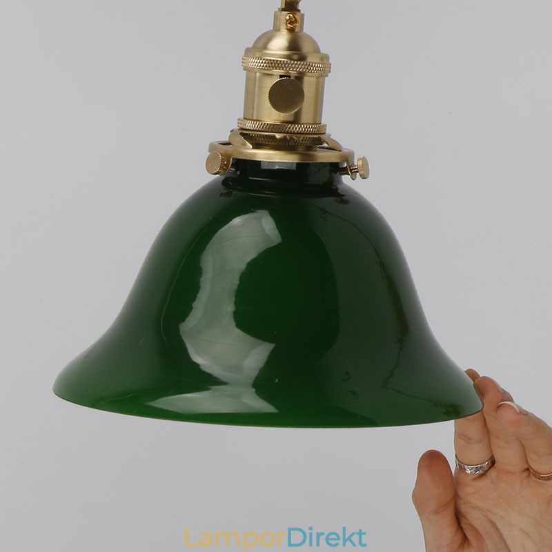 Modern Vägglampa Med Glasskärm