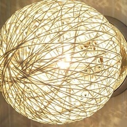 Modern Och Modern Lykta Globe Chrome Metal Flush Mount