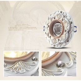 Spotlights Mini Style Traditionell Klassisk Resin