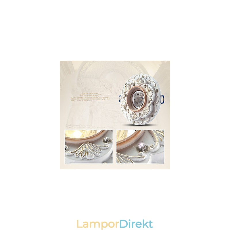 Spotlights Mini Style Traditionell Klassisk Resin