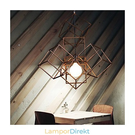 Hänge 1 Ljus Vintage Minimalistisk Järnmålning Ljuskrona Hänge 1 Ljus Vintage Minimalistisk Järnmålning Ljuskrona