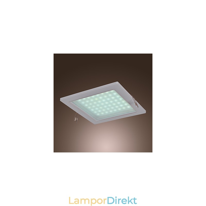 Moderna Flush Mount Lights Fyrkantig Form