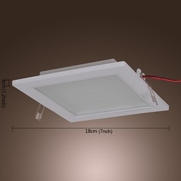 Moderna Flush Mount Lights Fyrkantig Form