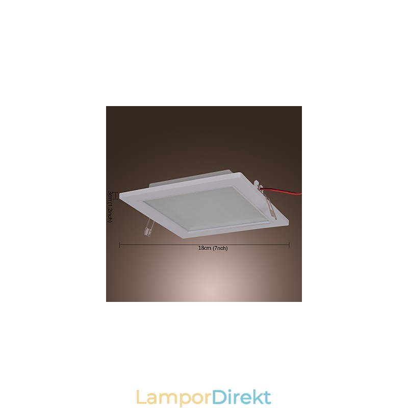 Moderna Flush Mount Lights Fyrkantig Form