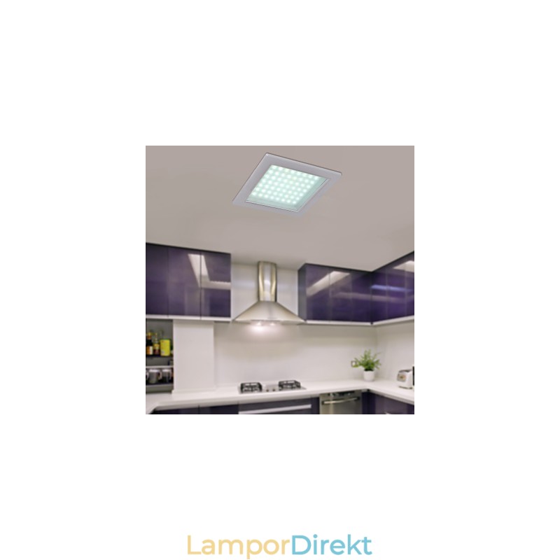 Moderna Flush Mount Lights Fyrkantig Form