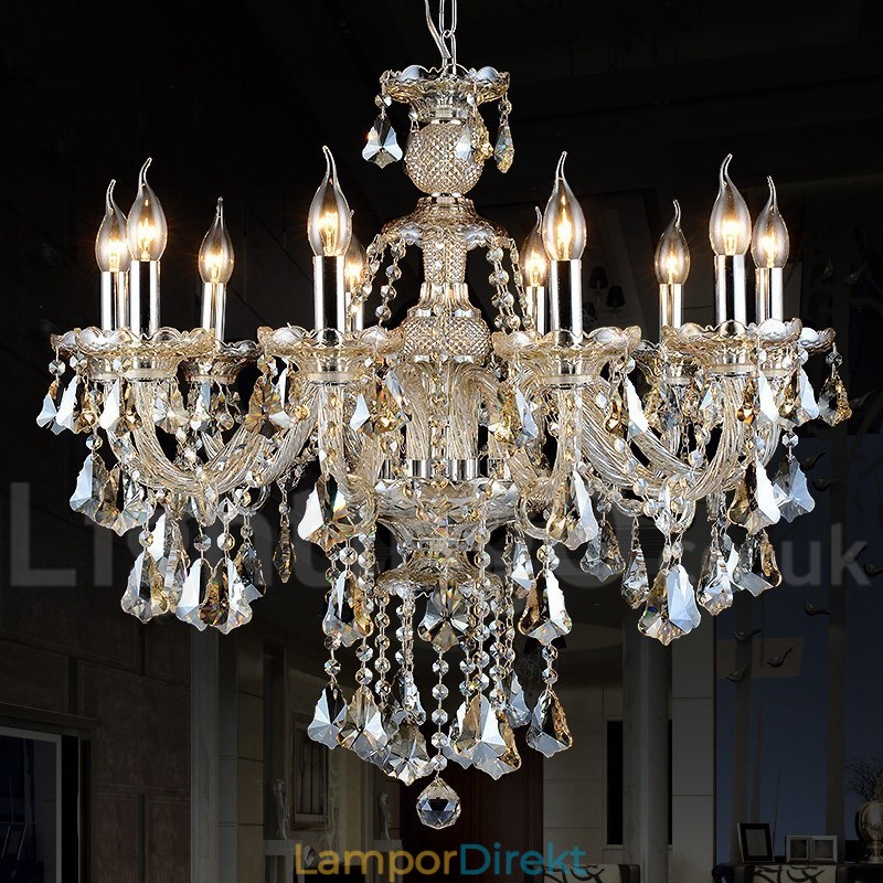 Cognac Crystal Color Pendel Light Crystal Modern Contemporary Traditional Classic Retro Lantern Country