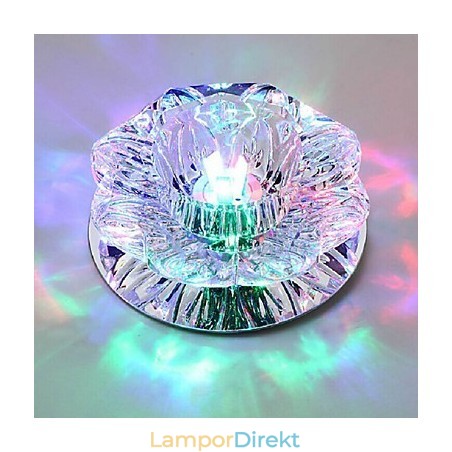 Kristall Taklampa Spotlight Smd 3W Creative Lamp Rör Ljus Färgglad Färg Kupolljus Kristall Taklampa Spotlight Smd 3W Creative Lamp Rör Ljus Färgglad Färg Kupolljus
