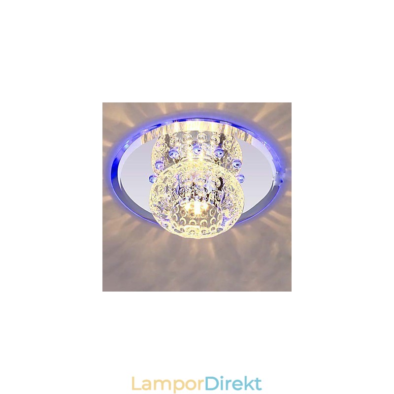 Kristalllampa Smd Creativetube Spotlight Absorbera Kupolljus