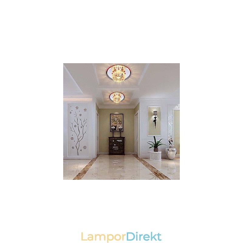 Kristalllampa Smd Creativetube Spotlight Absorbera Kupolljus