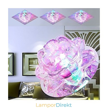 Kristalllampa Smd Creativetube Spotlight Absorbera Kupolljus Kristalllampa Smd Creativetube Spotlight Absorbera Kupolljus