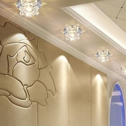 Kristalllampa Smd Creativetube Spotlight Absorbera Kupolljus
