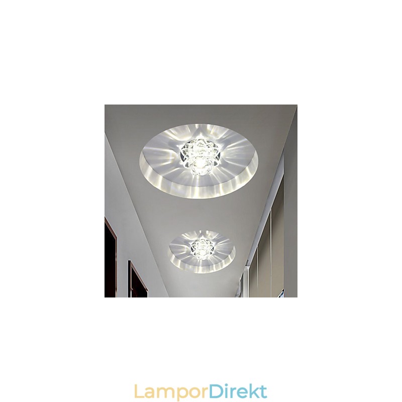 Kristalllampa Smd Creativetube Spotlight Absorbera Kupolljus