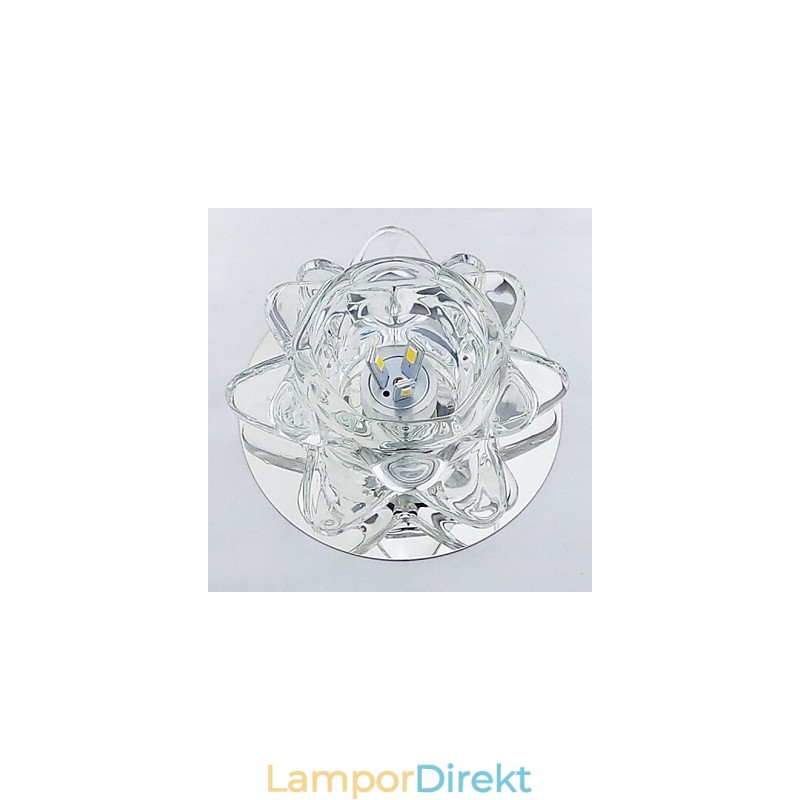 Kristalllampa Smd Creativetube Spotlight Absorbera Kupolljus