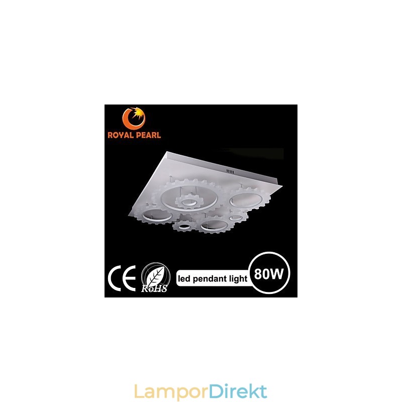 Cool White Epistar Chips 80W Pendelljus