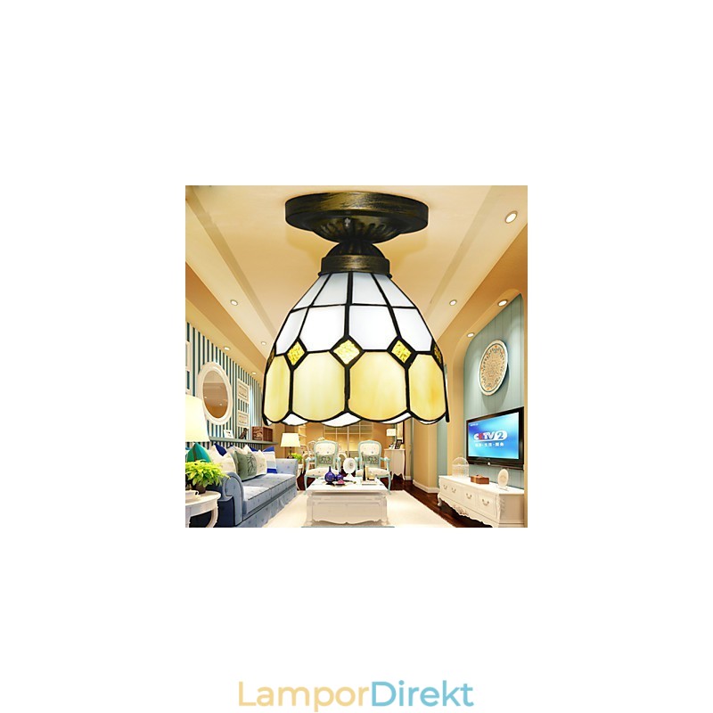 Mediterranean Contracted Absorb Dome Light Creative Absorb Dome Light Lamp