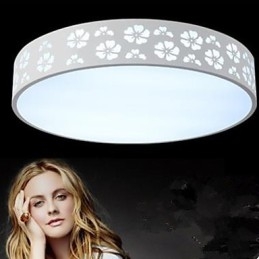 Smidesjärn Ihålig Plommonblomning Sidocirkulär Kupolljus