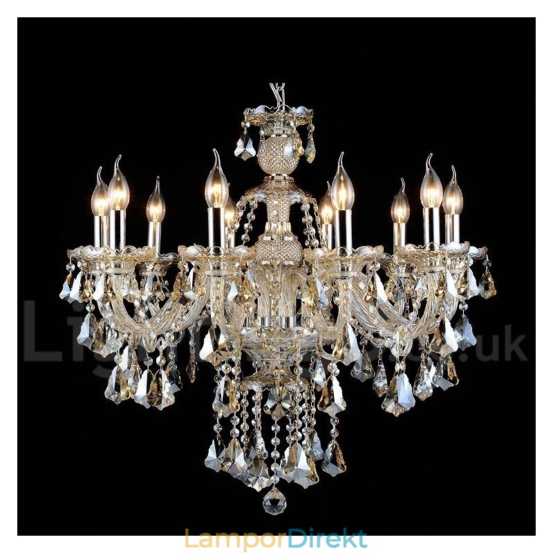 Cognac Crystal Color Pendel Light Crystal Modern Contemporary Traditional Classic Retro Lantern Country