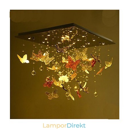 Crystal Lamp Circular Butterfly Crystal Lamp Crystal Lamp Circular Butterfly Crystal Lamp