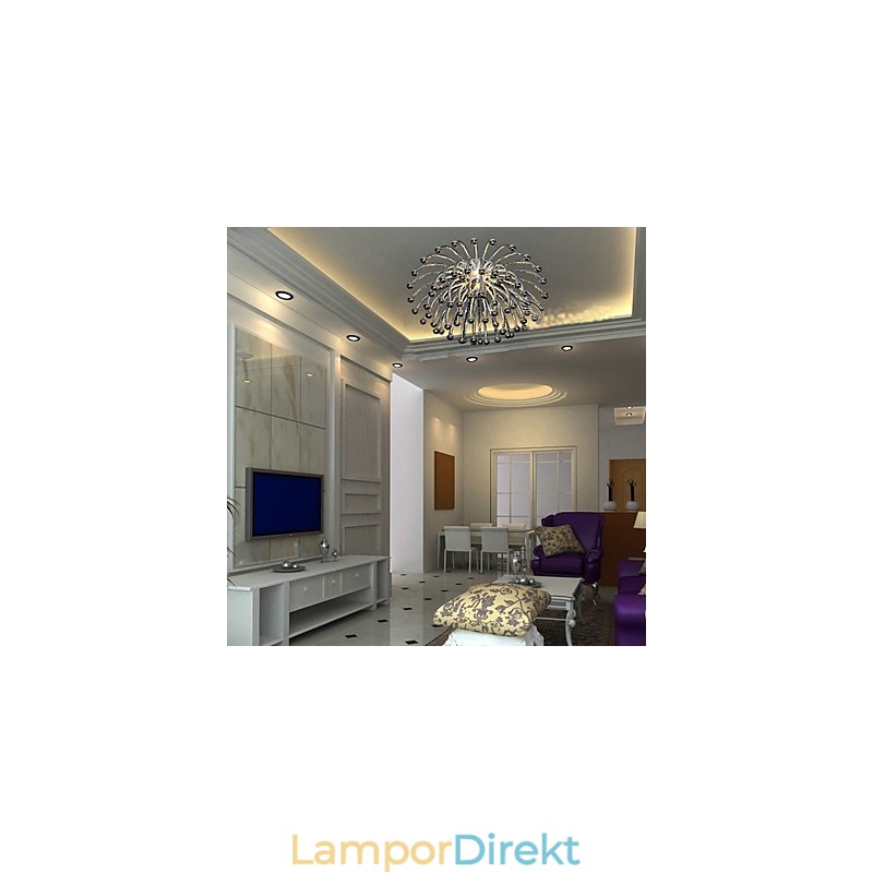 Konstnärlig Taklampa Med 1 Lampa