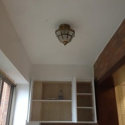Traditionella Klassiska Mini Stil Mässing Metall Flush Mount Spotlights