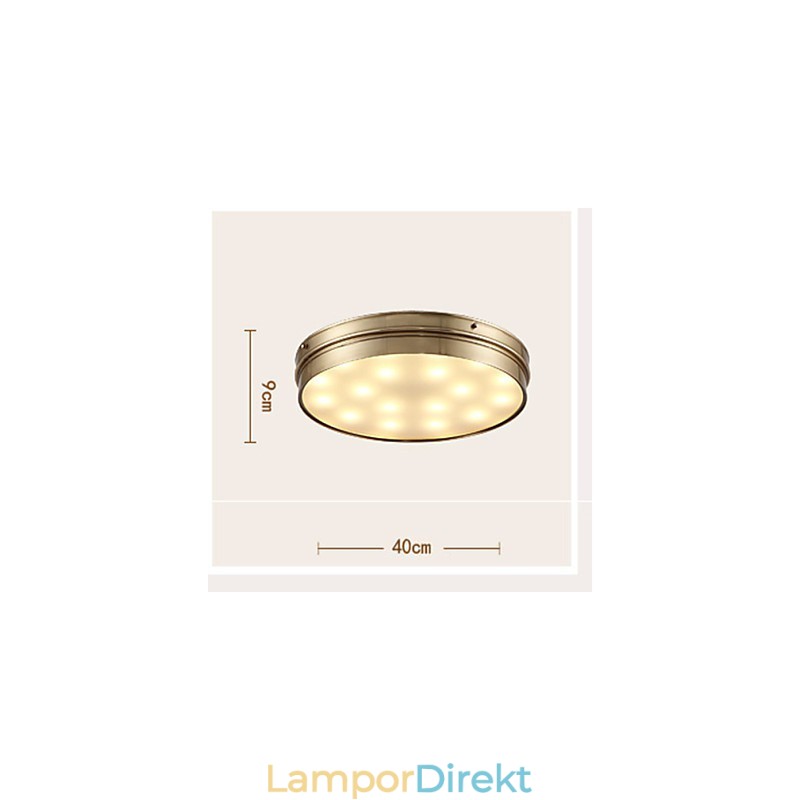 Flush Mount Traditionell Klassisk Metall