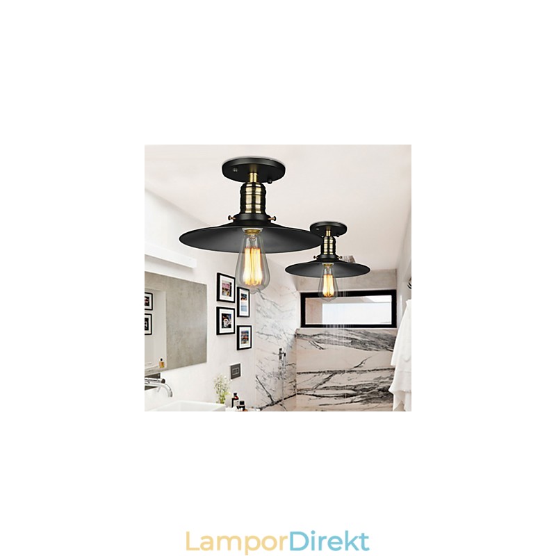 Country Designers Metal Flush Mount