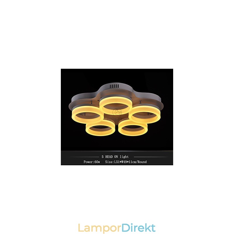 Elegant Design Taklampor I Akryl