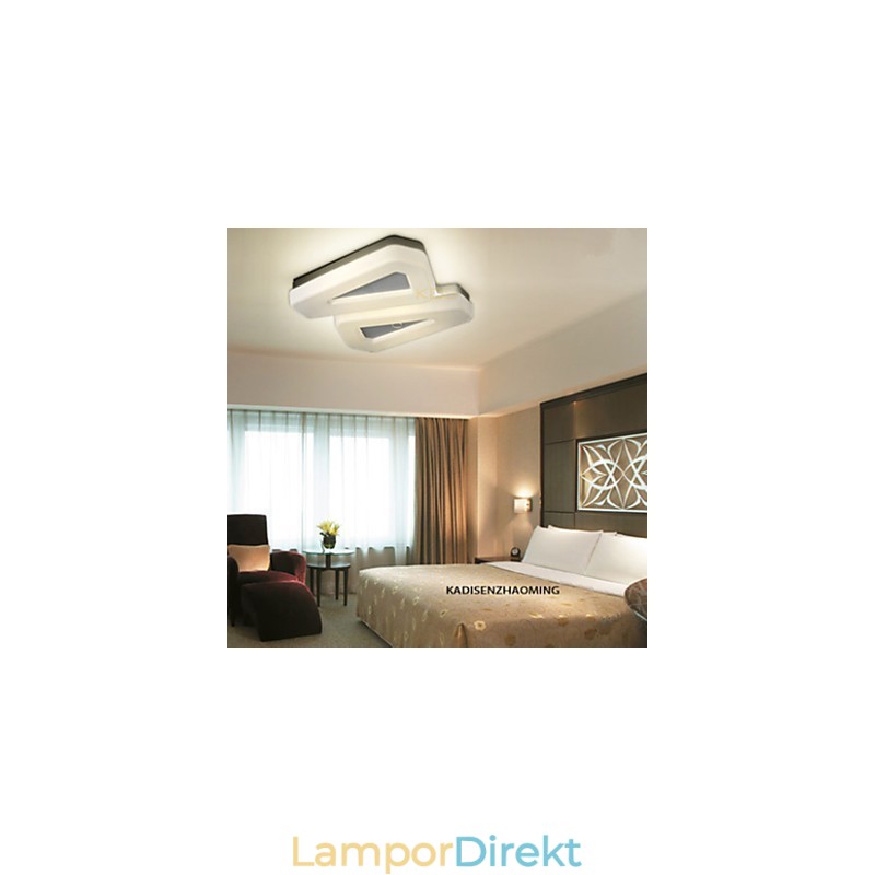 Flush Mount Ljus Vit Varmvitt Ljus Mode Enkel Modern