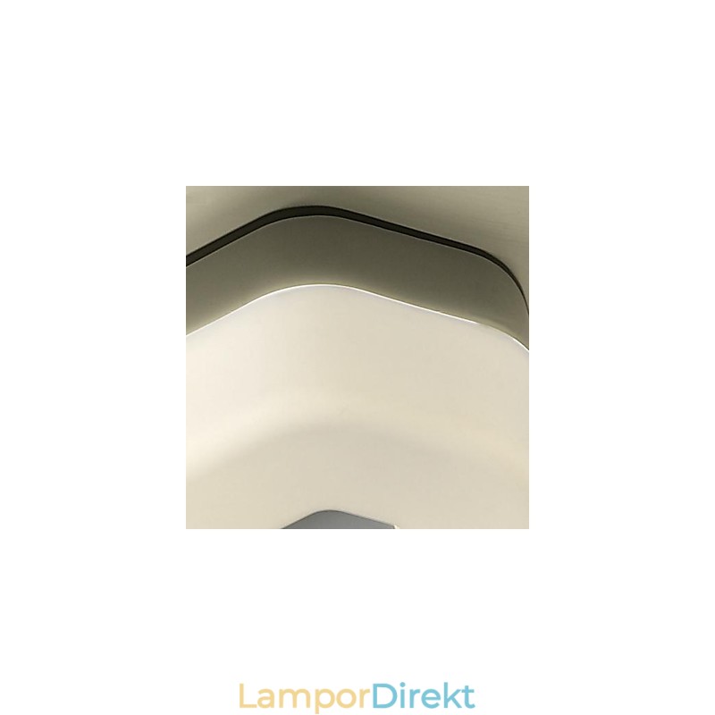 Flush Mount Ljus Vit Varmvitt Ljus Mode Enkel Modern