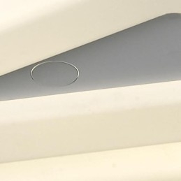 Flush Mount Ljus Vit Varmvitt Ljus Mode Enkel Modern