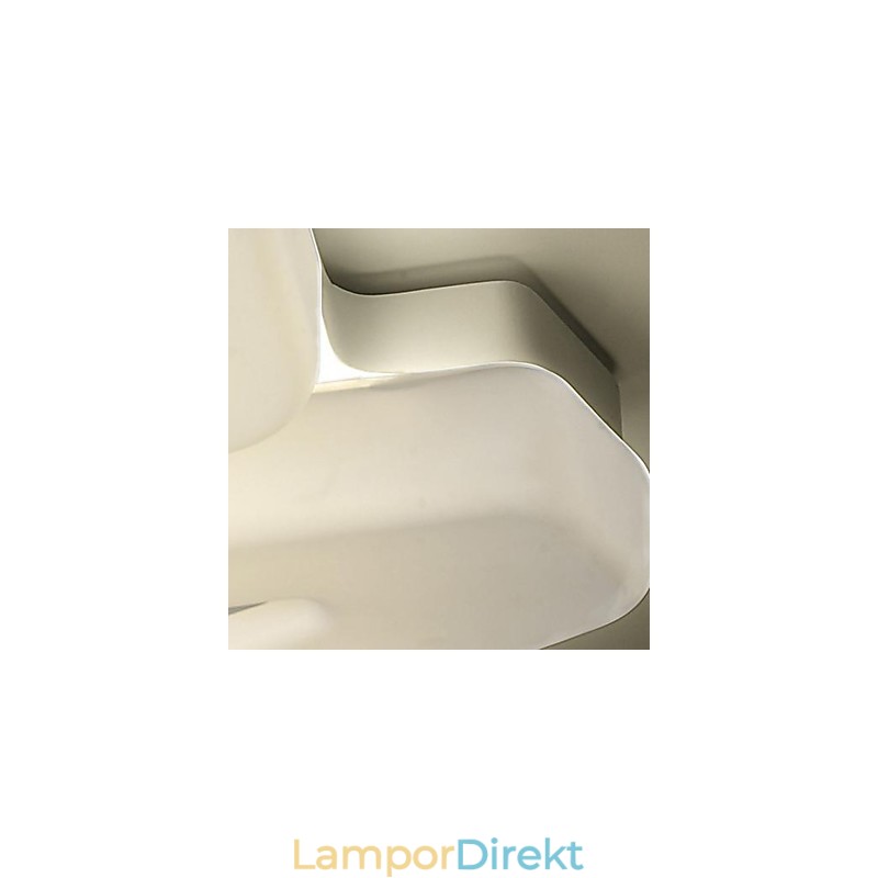 Flush Mount Ljus Vit Varmvitt Ljus Mode Enkel Modern