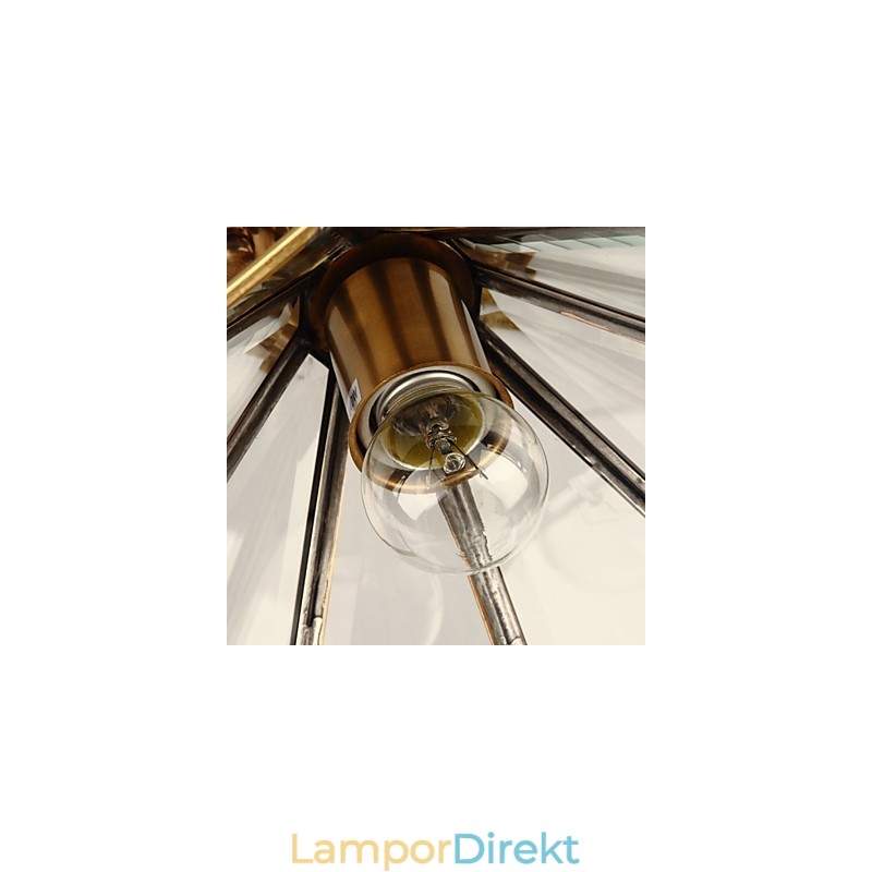 Traditionella Klassiska Mini Stil Mässing Metall Flush Mount Spotlights