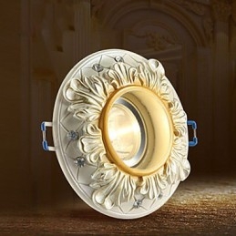 10*3.5Cm Europe Typ Style Rural Takrörslampa Absorbera Kupolljuslampa