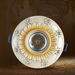 10*3.5Cm Europe Typ Style Rural Takrörslampa Absorbera Kupolljuslampa