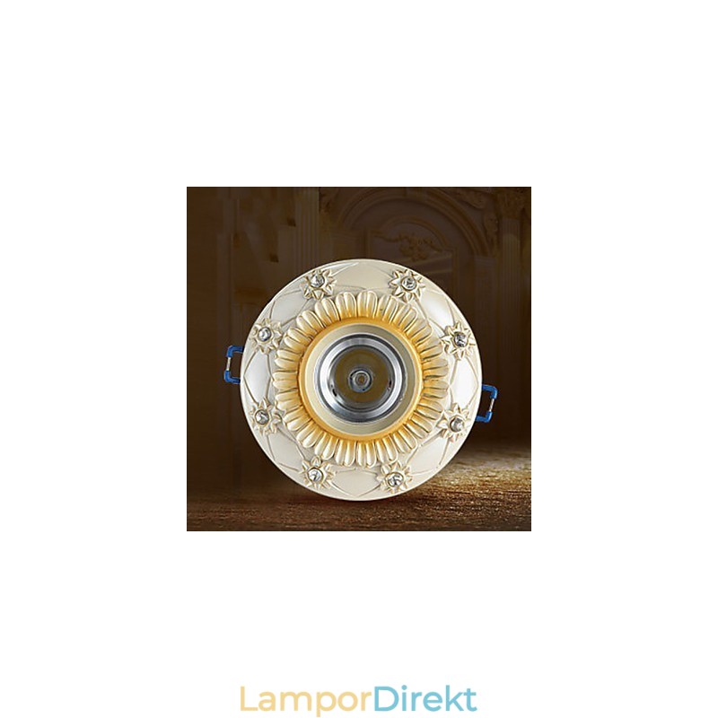 10*3.5Cm Europe Typ Style Rural Takrörslampa Absorbera Kupolljuslampa