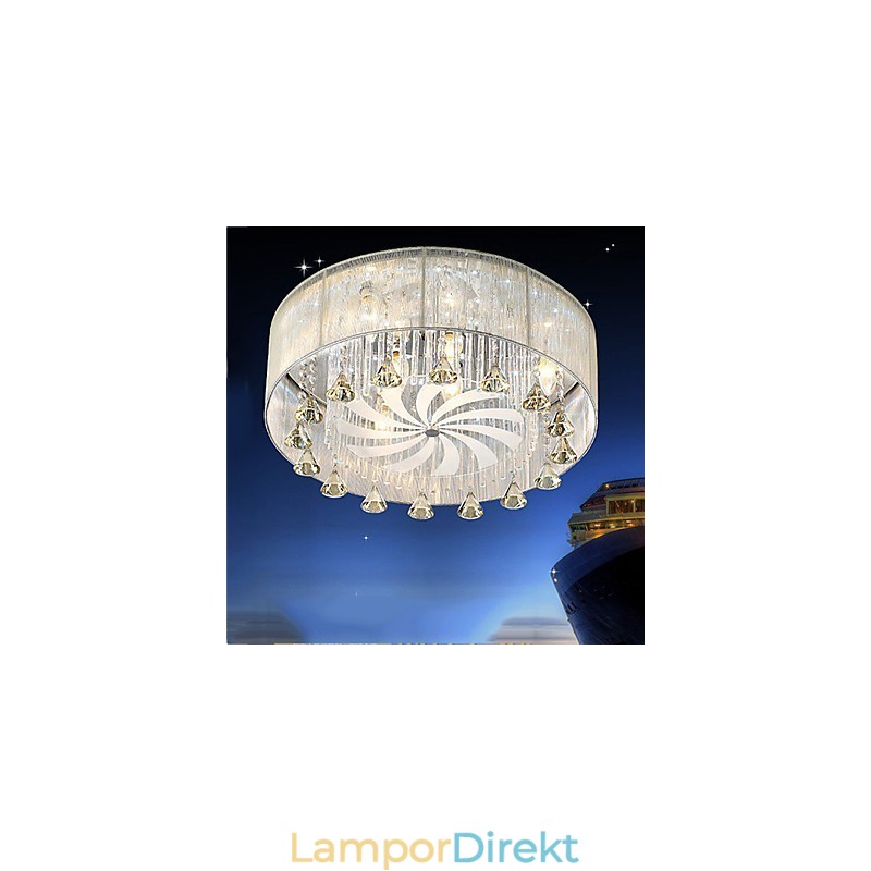 Flush Mount Crystal Modernt Samtida Glas