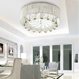 Flush Mount Crystal Modernt Samtida Glas