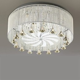 Flush Mount Crystal Modernt Samtida Glas