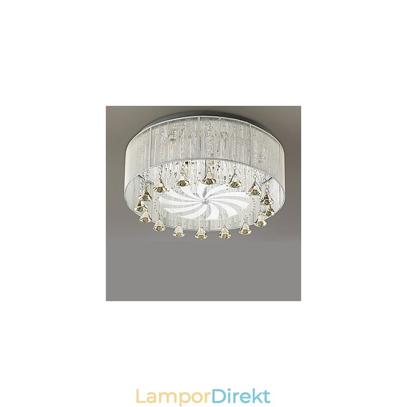 Flush Mount Crystal Modernt Samtida Glas
