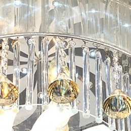 Flush Mount Crystal Modernt Samtida Glas