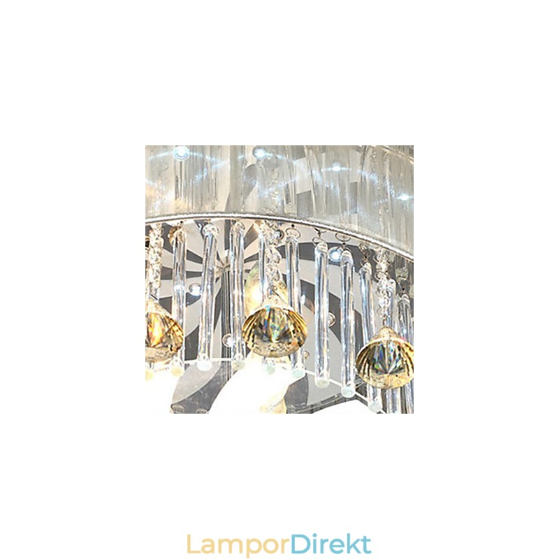 Flush Mount Crystal Modernt Samtida Glas