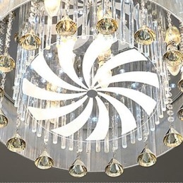 Flush Mount Crystal Modernt Samtida Glas