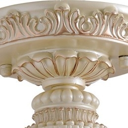 Traditionell Klassisk Mini Style Målning Harts Flush Mount Spot Lights