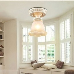 Traditionell Klassisk Mini Style Målning Harts Flush Mount Spot Lights