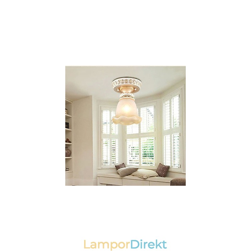 Traditionell Klassisk Mini Style Målning Harts Flush Mount Spot Lights