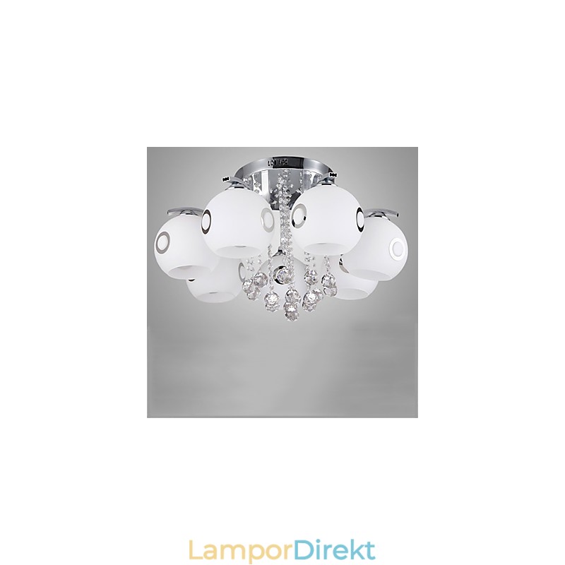 Flush Mount Crystal Modernt Samtida Glas